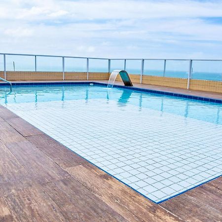 Apto C Wi-Fi A Beira-Mar Na Praia Jardim Real Sp Apartment Praia Grande  Ngoại thất bức ảnh
