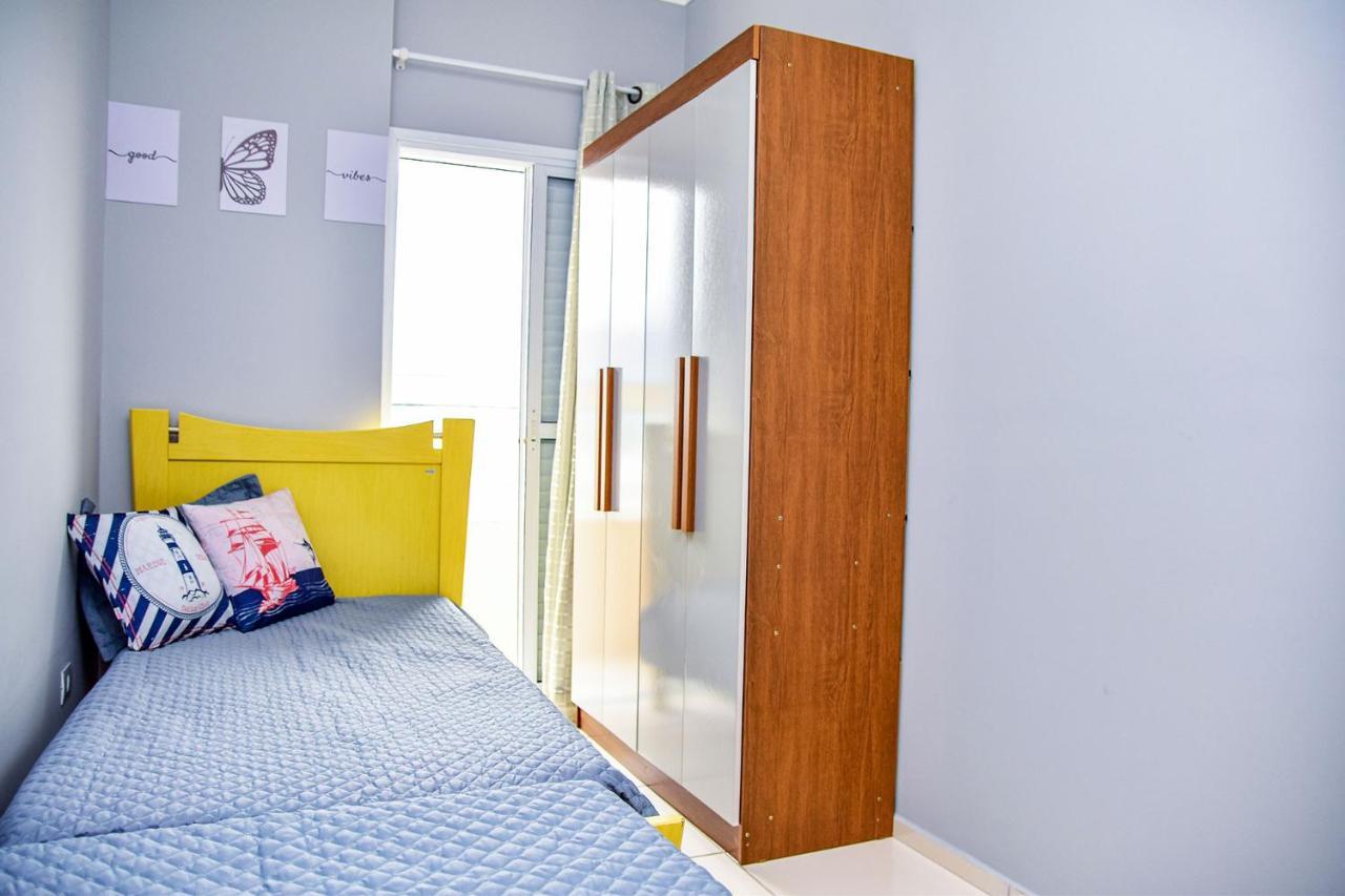 Apto C Wi-Fi A Beira-Mar Na Praia Jardim Real Sp Apartment Praia Grande  Ngoại thất bức ảnh