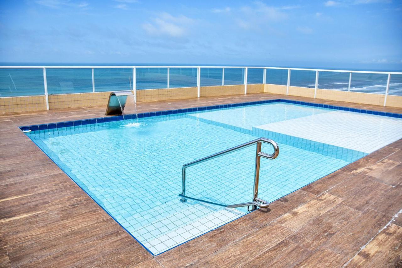 Apto C Wi-Fi A Beira-Mar Na Praia Jardim Real Sp Apartment Praia Grande  Ngoại thất bức ảnh