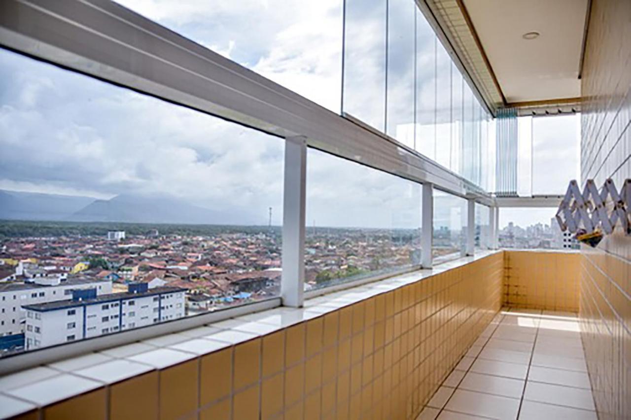 Apto C Wi-Fi A Beira-Mar Na Praia Jardim Real Sp Apartment Praia Grande  Ngoại thất bức ảnh