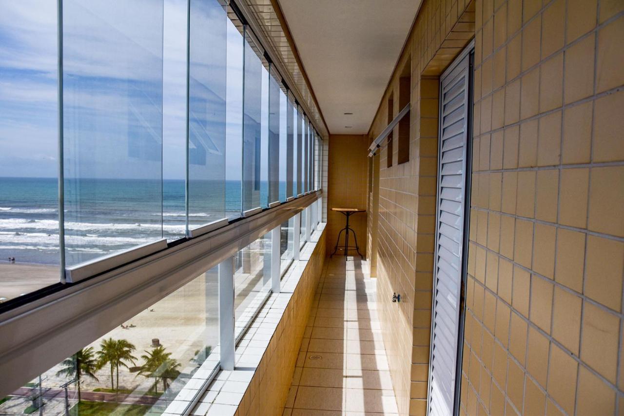 Apto C Wi-Fi A Beira-Mar Na Praia Jardim Real Sp Apartment Praia Grande  Ngoại thất bức ảnh