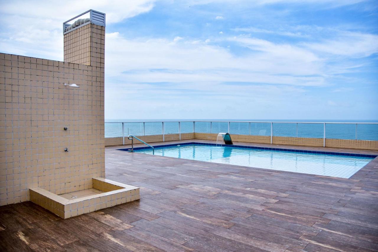 Apto C Wi-Fi A Beira-Mar Na Praia Jardim Real Sp Apartment Praia Grande  Ngoại thất bức ảnh