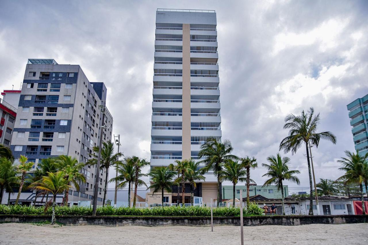 Apto C Wi-Fi A Beira-Mar Na Praia Jardim Real Sp Apartment Praia Grande  Ngoại thất bức ảnh